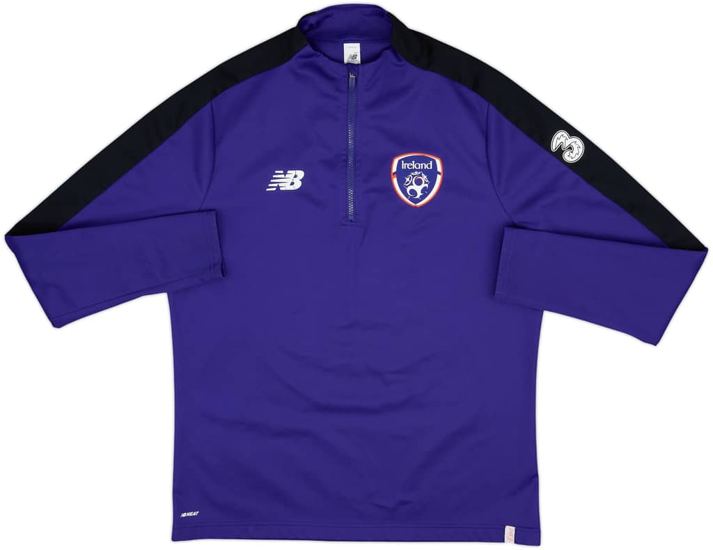 2019-20 Ireland New Balance 1/4 Zip Drill Top - 5/10 - (L)