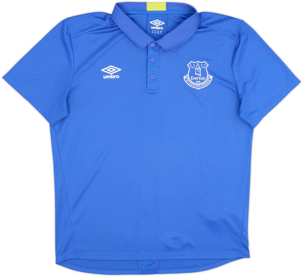 2018-19 Everton Umbro Polo Shirt - 10/10 - (XL)