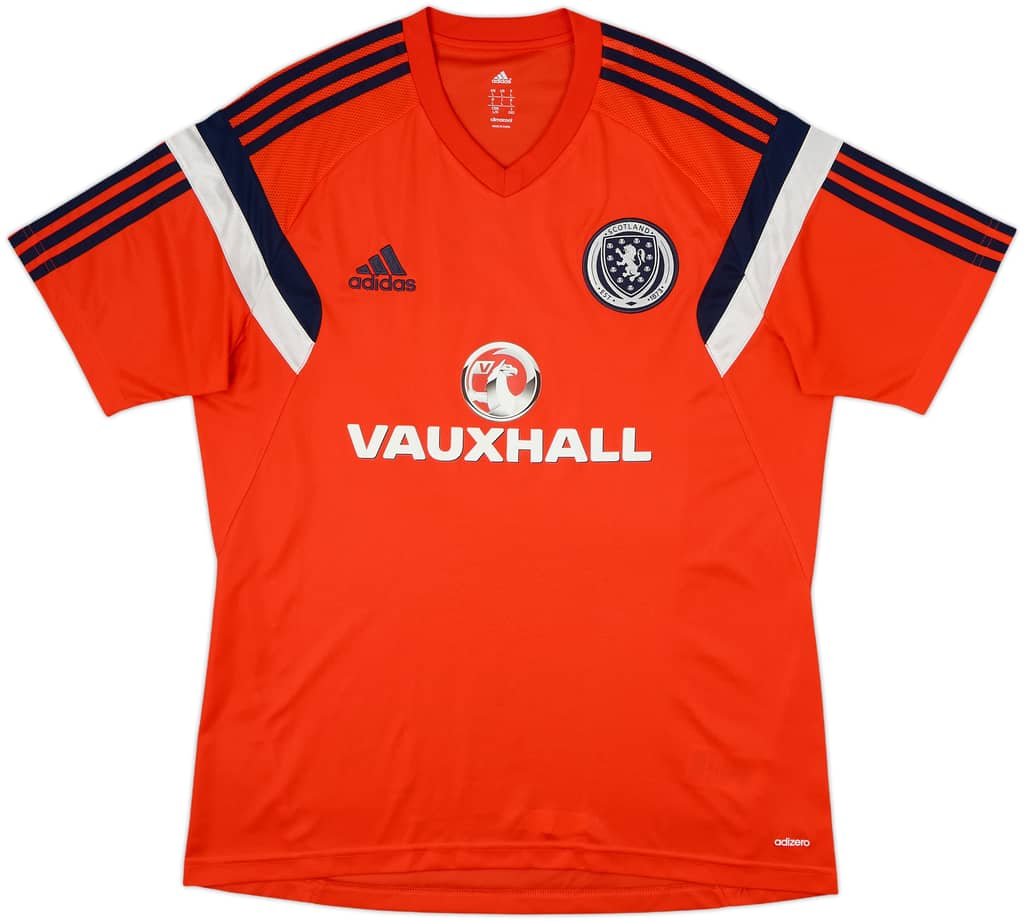2013-14 Scotland adizero Training Shirt - 8/10 - (L)