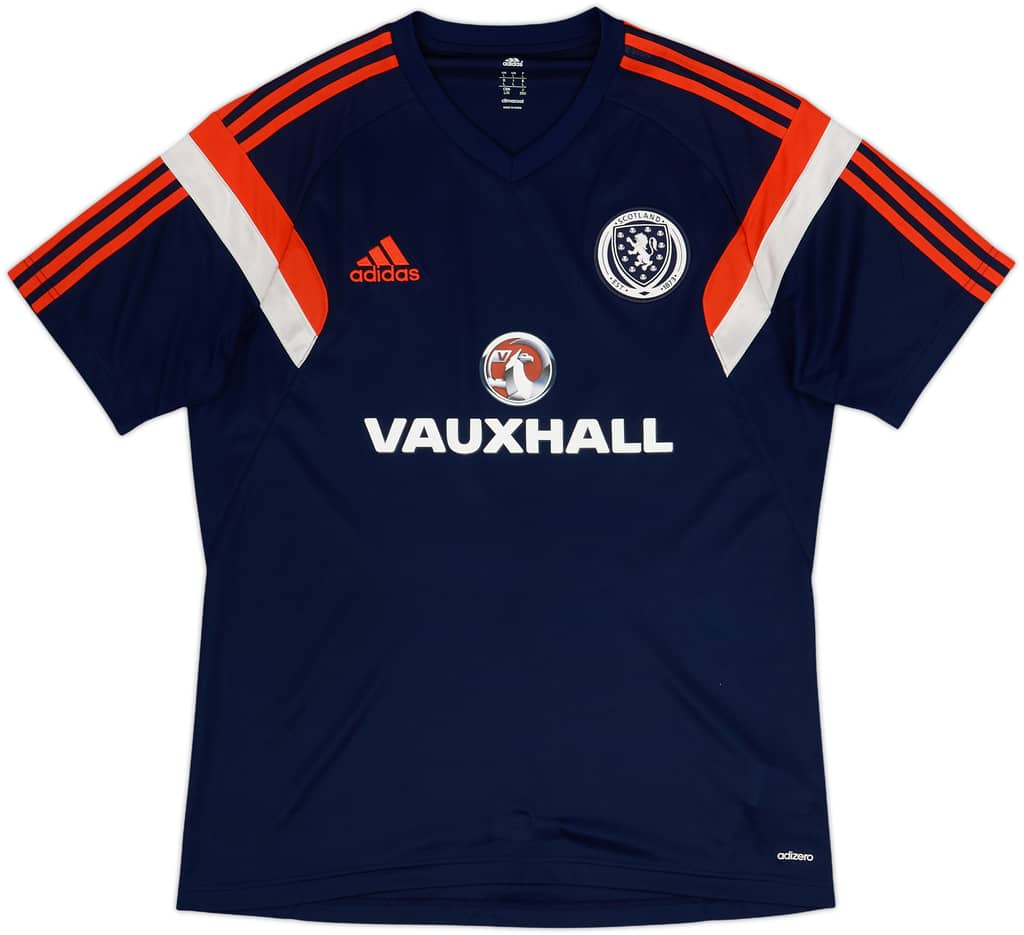 2013-14 Scotland adizero Training Shirt - 9/10 - (L)
