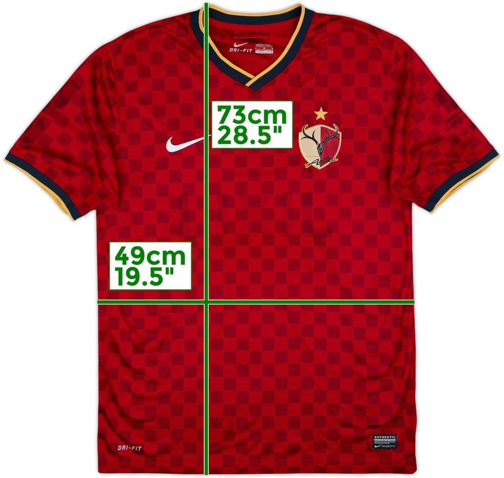 Camiseta de local del Kashima Antlers 2014 - 3/10 - (L)