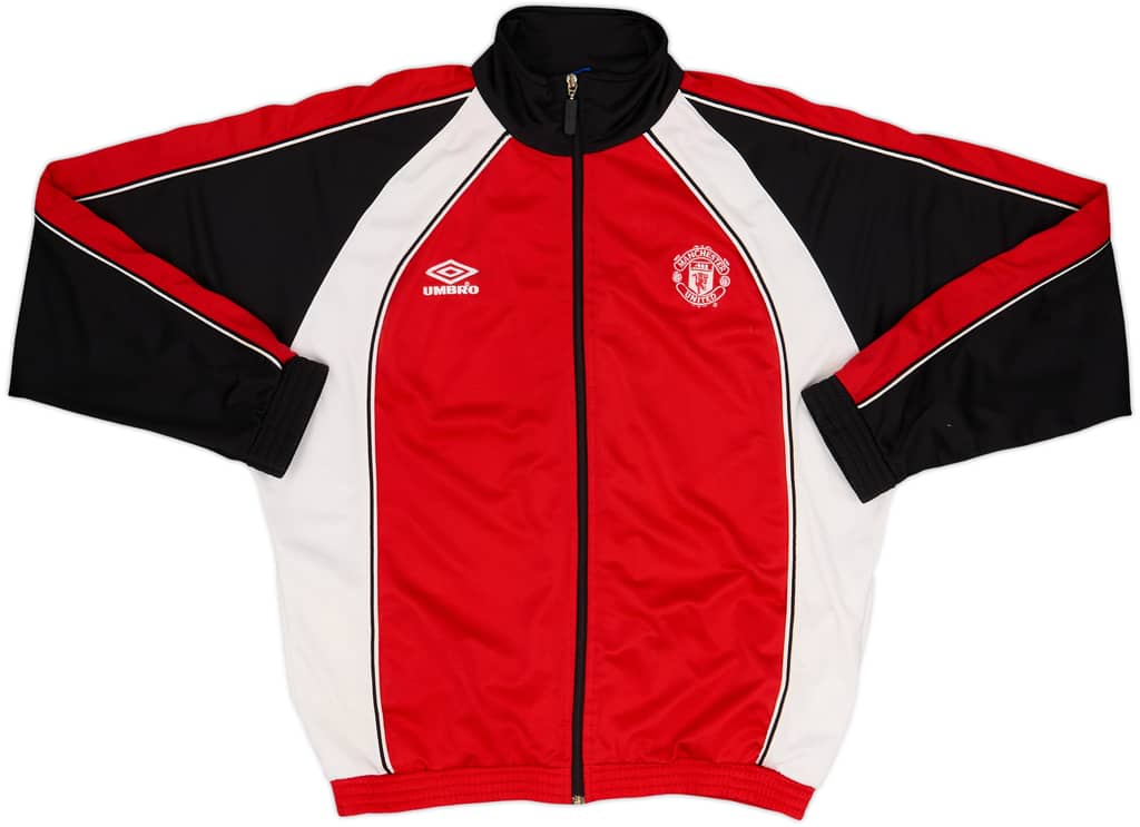 1999-00 Manchester United Umbro Track Jacket - 8/10 - (S)