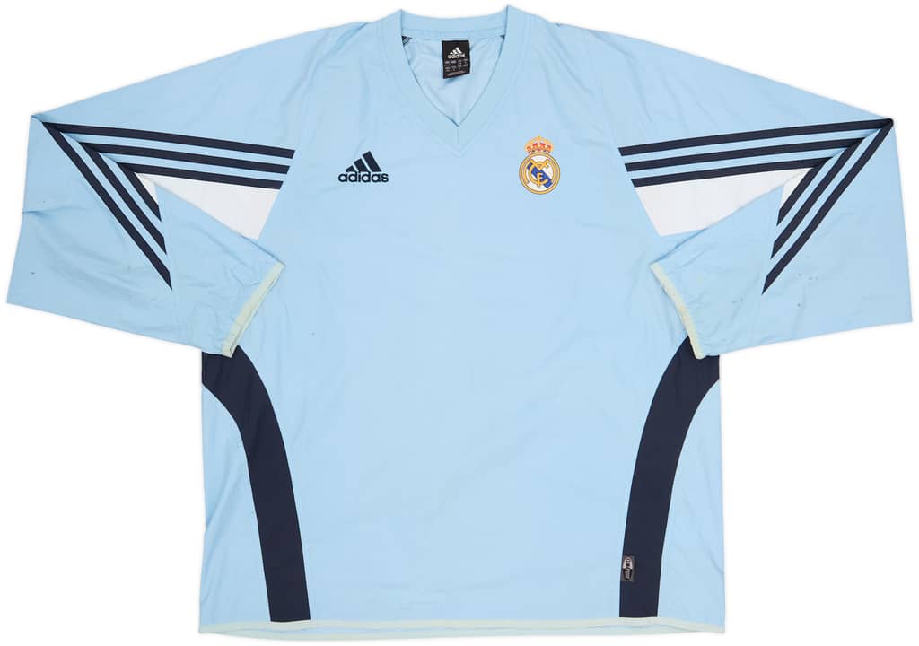 2003-04 Real Madrid adidas Drill Top - 7/10 - (M)
