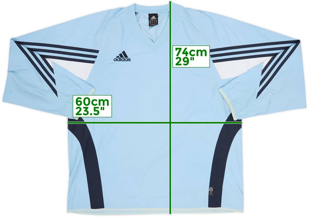 2003-04 Real Madrid adidas Drill Top - 7/10 - (M)