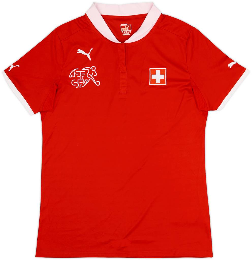 2012-13 Switzerland Women's Home Shirt - 8/10 - (Women's L)