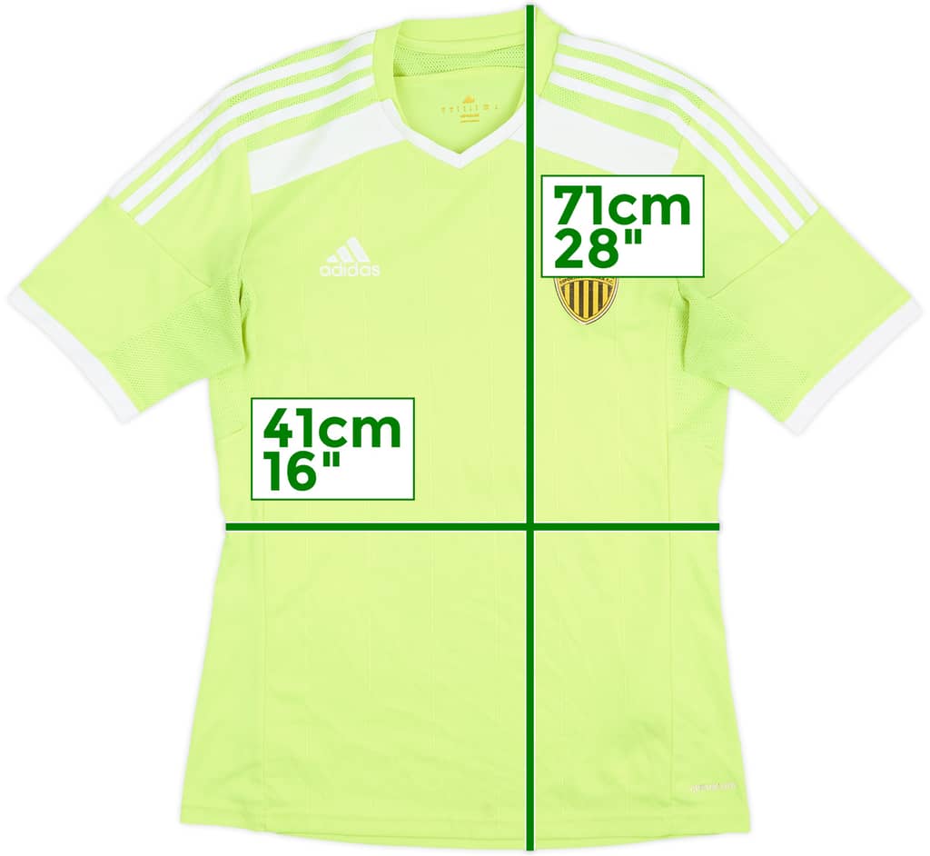 Camiseta de visitante del Deportivo Tachira 2015 - 8/10 - (S)