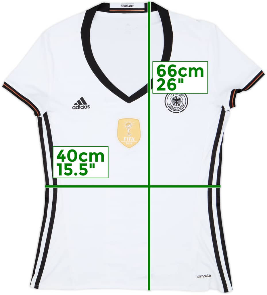 2015-16 Germany Home Shirt - 8/10 - (Women's M)