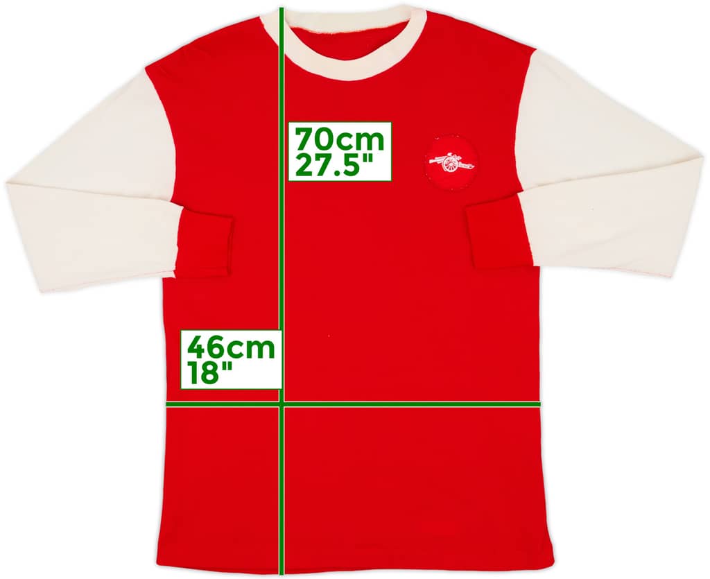 1970s Template L/S Shirt (Arsenal) - 9/10 - (M)