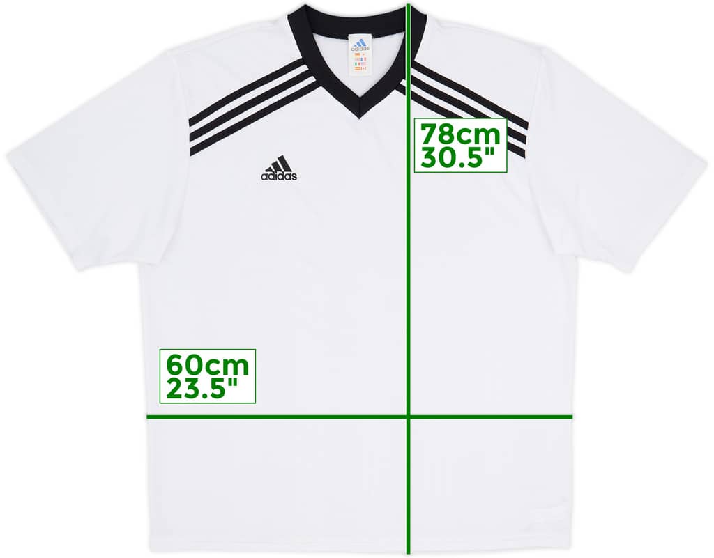 2001-02 adidas Template Shirt - 9/10 - (M)