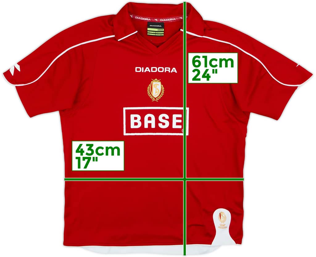 2008-09 Standard Liege Home Shirt - 6/10 - (L.Boys)