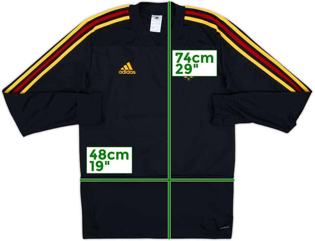 2017-18 Belgium adidas Drill Top - 7/10 - (S)
