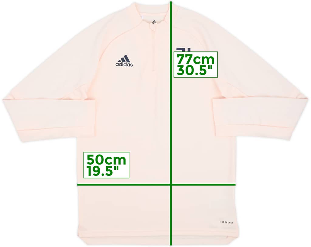 2020-21 Juventus adidas 1/4 Zip Drill Top - 10/10 - (XL.Boys)