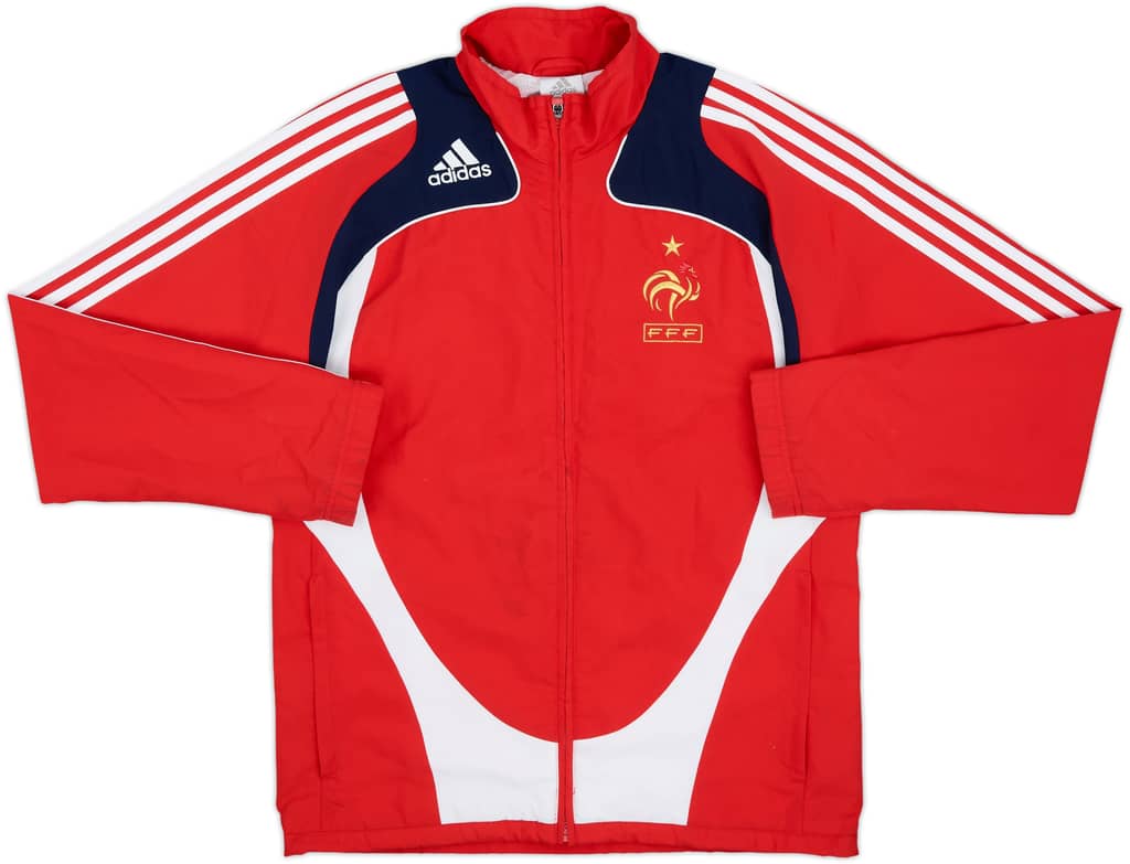 2008-09 France adidas Track Jacket - 6/10 - (S)
