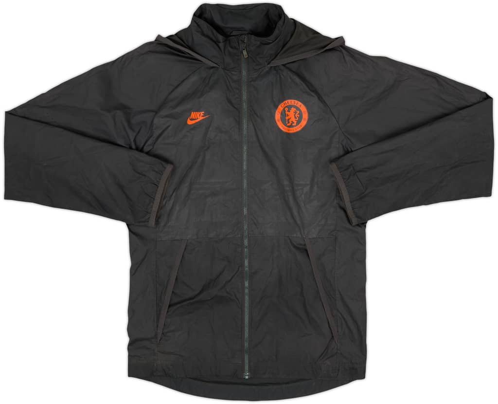 2019-20 Chelsea Nike Hooded Track Jacket - 8/10 - (S)