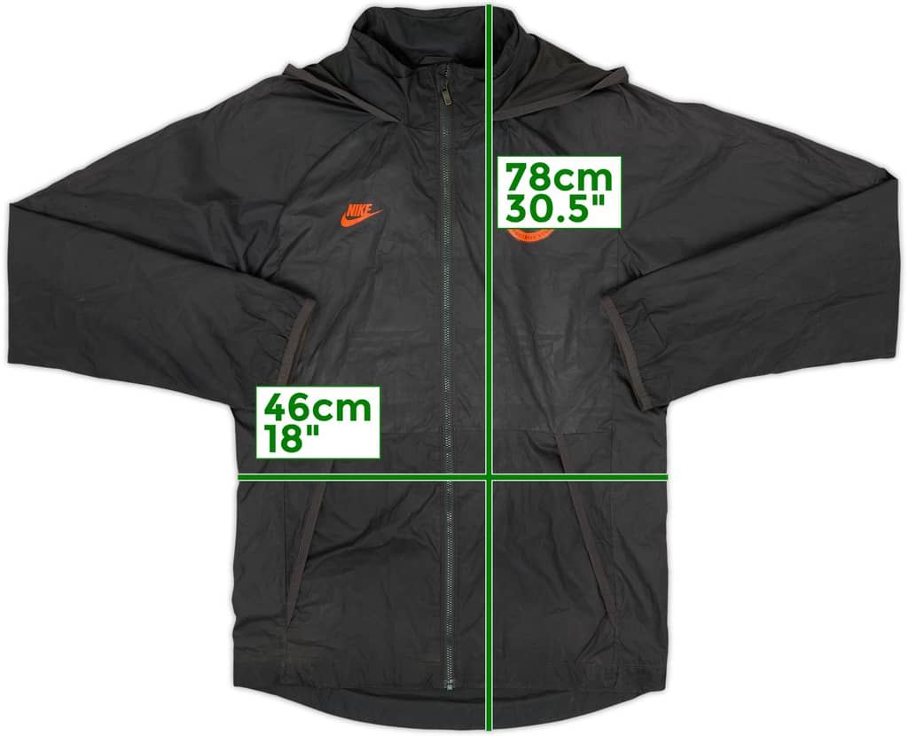 2019-20 Chelsea Nike Hooded Track Jacket - 8/10 - (S)