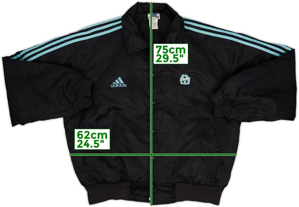 Chaqueta bomber adidas del Olympique Marseille 1999-00 - 5/10 - (L)