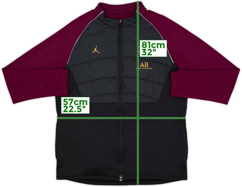 2020-21 Paris Saint-Germain Jordan Chaqueta de chándal - 7/10 - (XL)