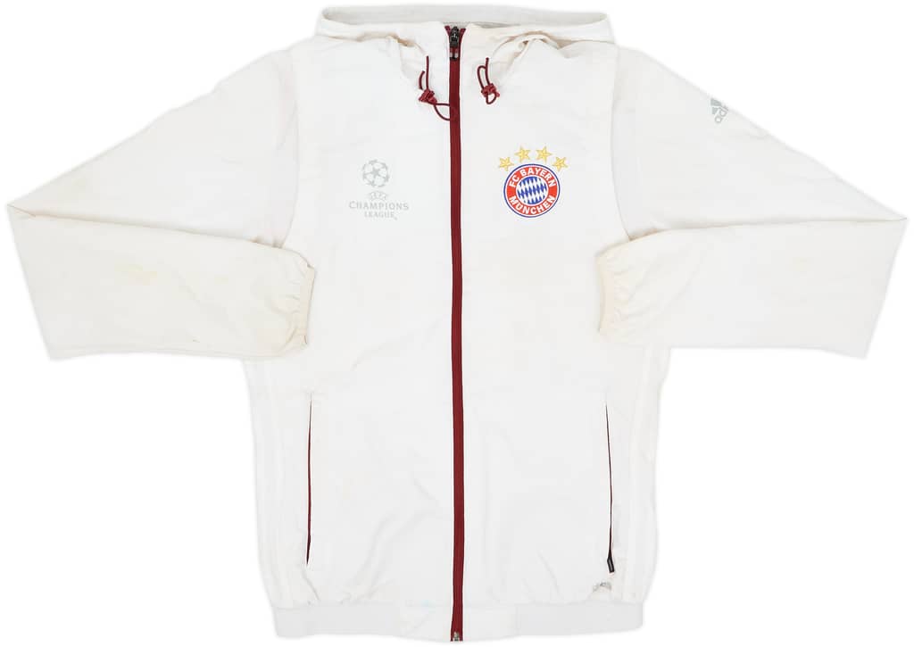 2017-18 Bayern Munich adidas CL Hooded Track Jacket - 5/10 - (XS)