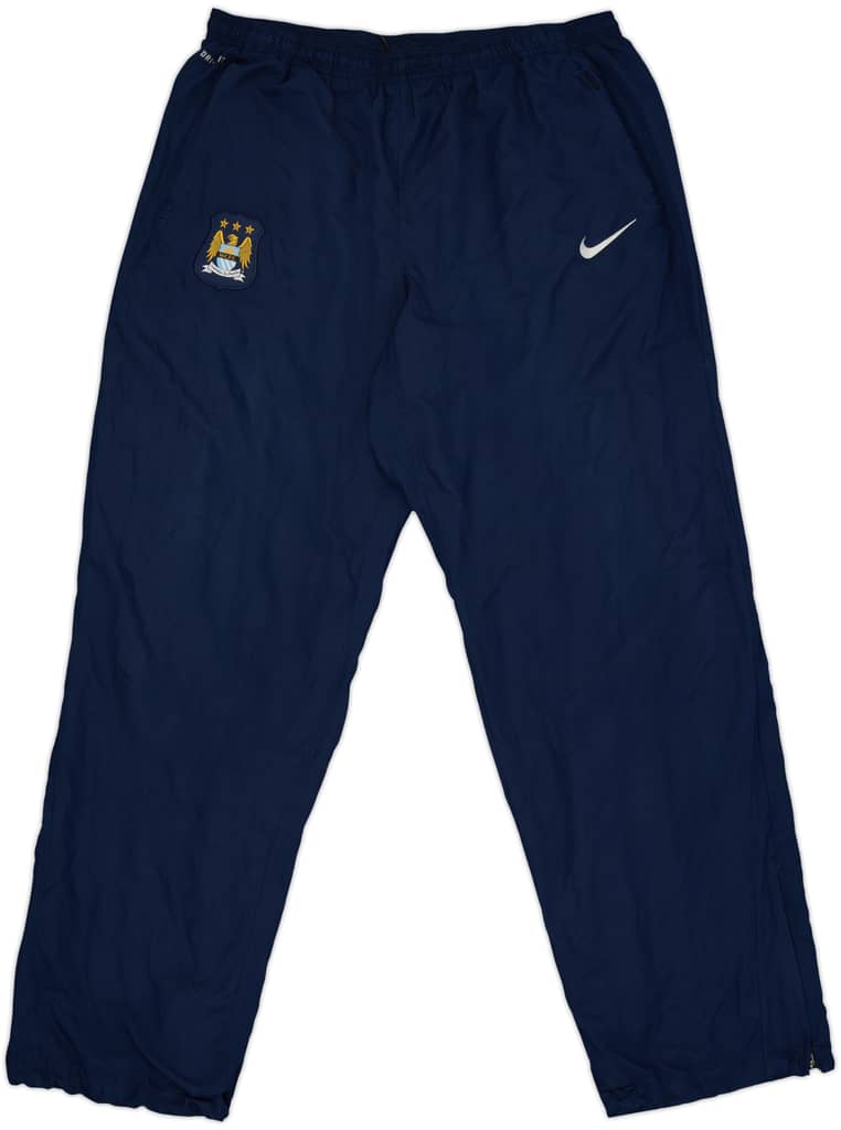 2013-14 Manchester City Nike Track Pants/Bottoms - 7/10 - (XL)