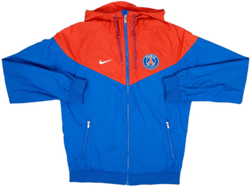 2018-19 Paris Saint-Germain Nike Hooded Track Jacket - 8/10 - (S)