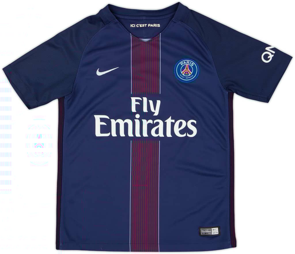 2016-17 Paris Saint-Germain Home Shirt - 6/10 - (M.Boys)
