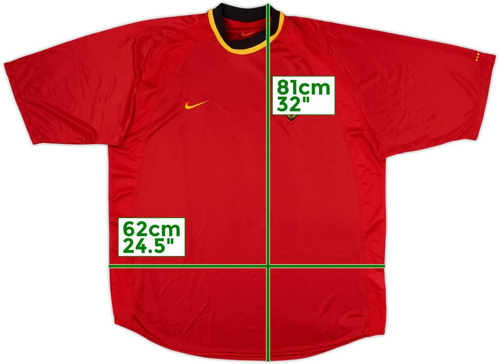 2000-02 Belgium Home Shirt - 10/10 - (XL)