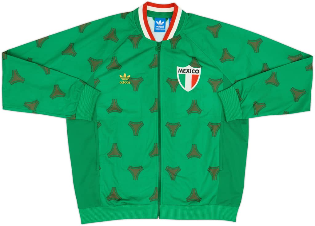 2013-14 Mexico adidas Originals Retro Track Jacket - 7/10 - (XXL)