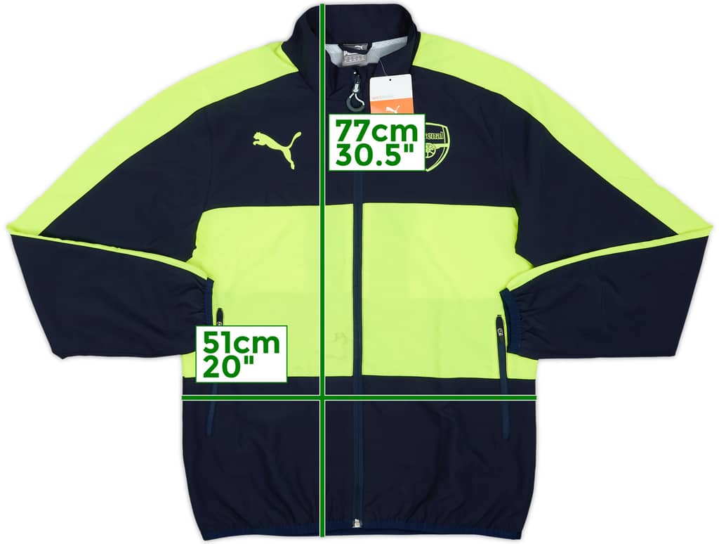 2016-17 Arsenal Puma Track Jacket (Women's M)