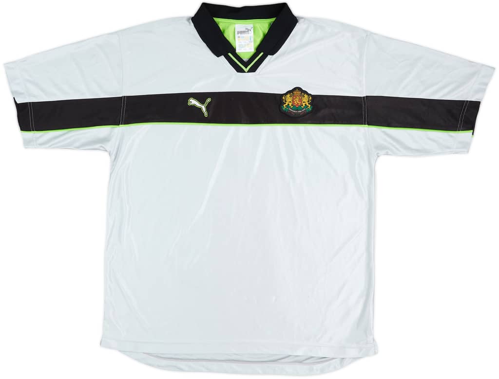 Camiseta de portero de manga corta de Bulgaria 1998-00 - 9/10 - (XXL)