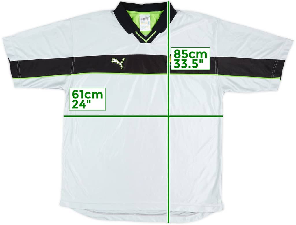 Camiseta de portero de manga corta de Bulgaria 1998-00 - 9/10 - (XXL)