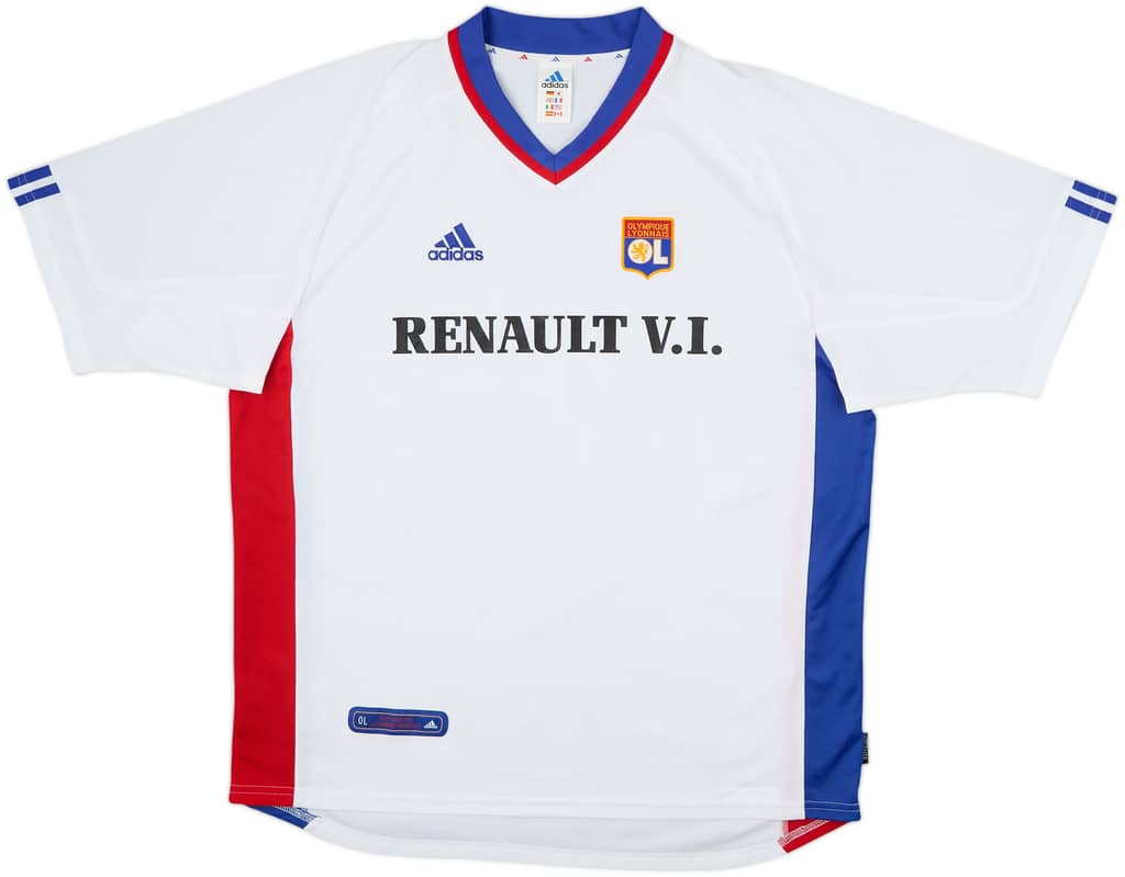 2001-02 Lyon Home Shirt - 8/10 - (XL)