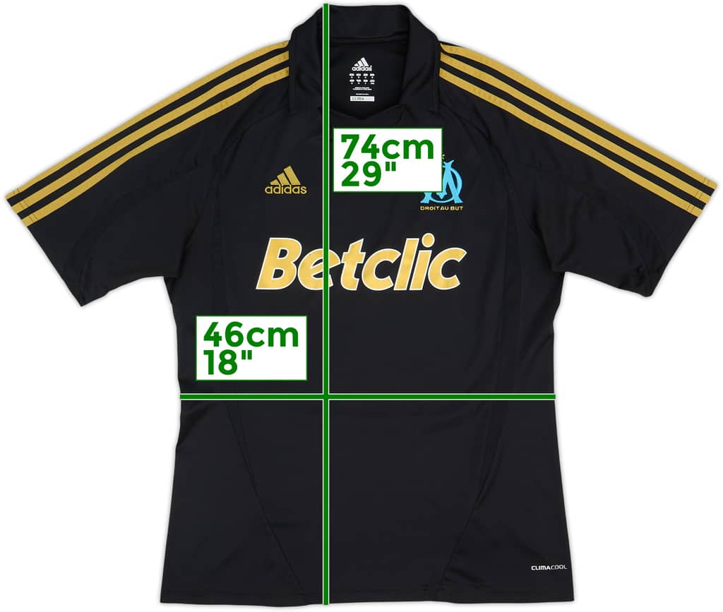 2011-12 Olympique Marseille Fourth Shirt - 6/10 - (M)
