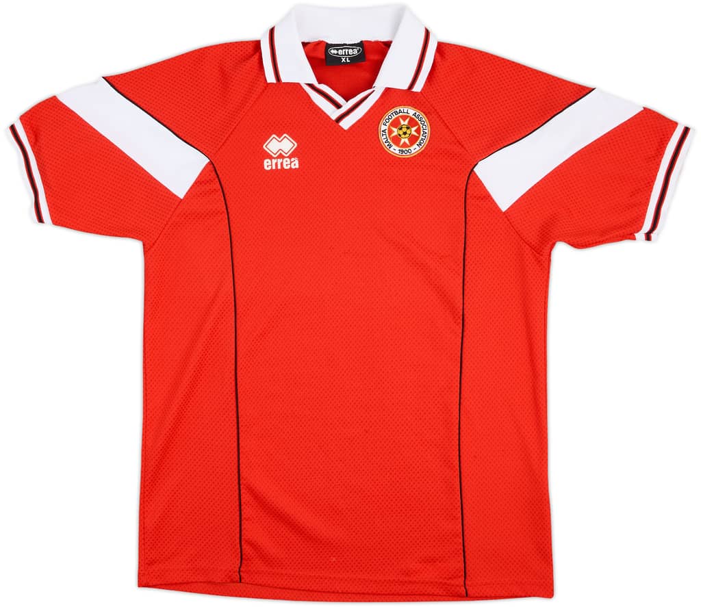 Camiseta de local de Malta 2002-03 - 9/10 - (XL)