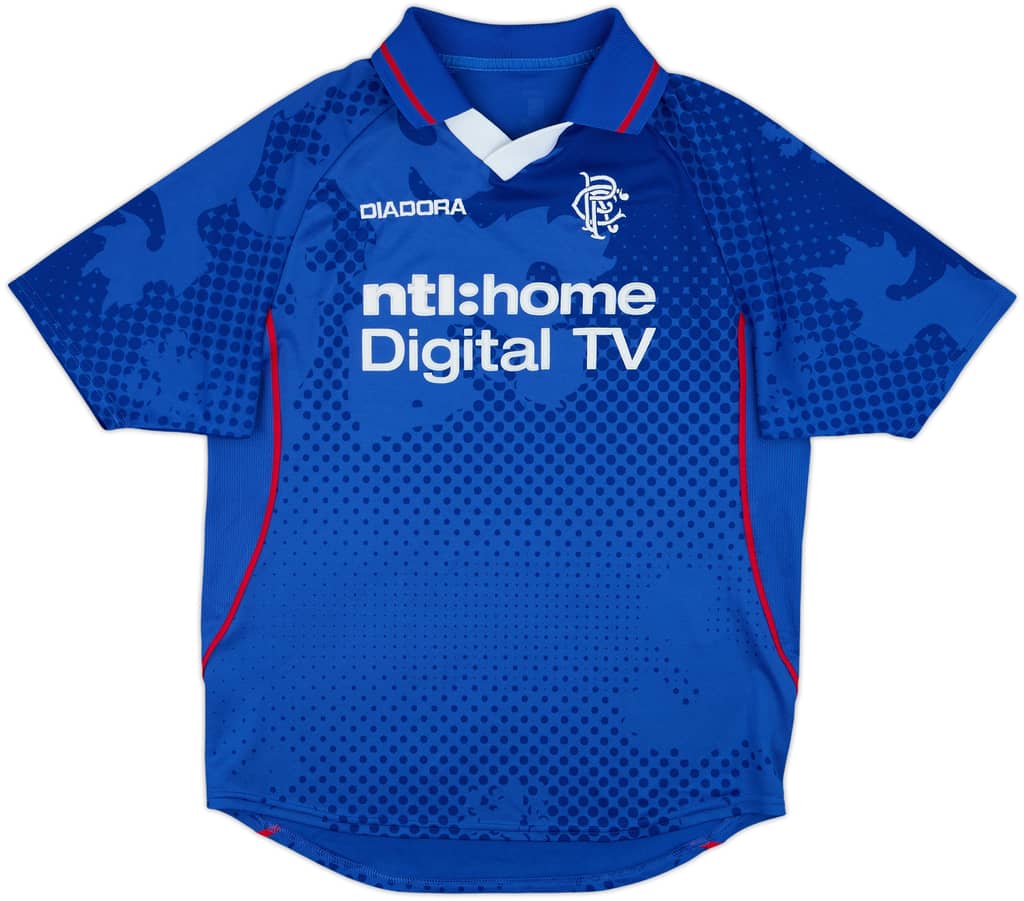 2002-03 Rangers Home Shirt - 8/10 - (S)