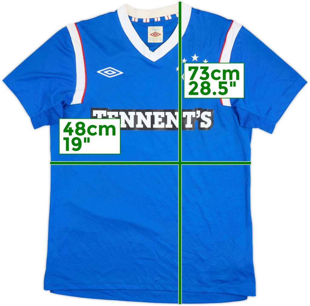 2011-12 Rangers Home Shirt - 5/10 - (M)
