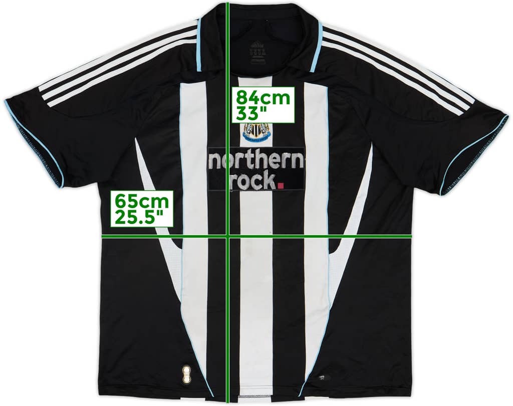 2007-09 Newcastle Home Shirt - 5/10 - (3XL)