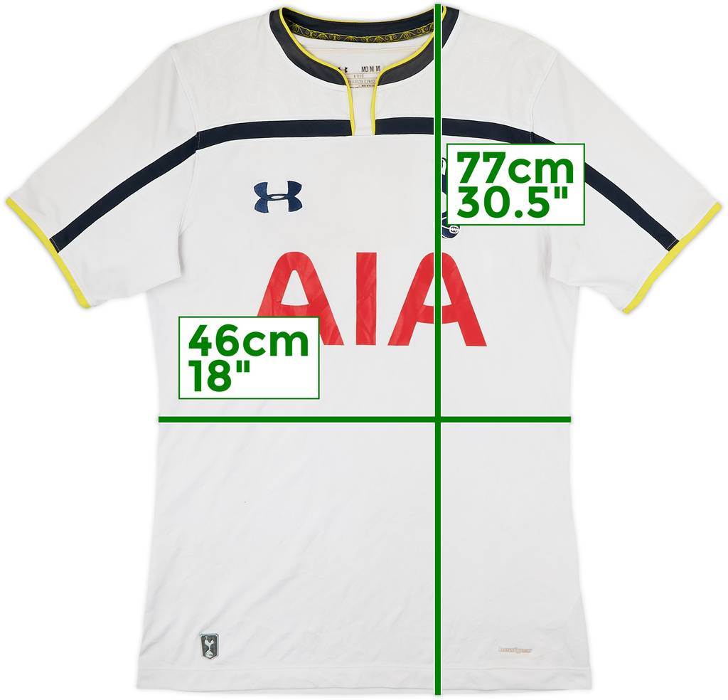 2014-15 Tottenham Home Shirt - 5/10 - (M)