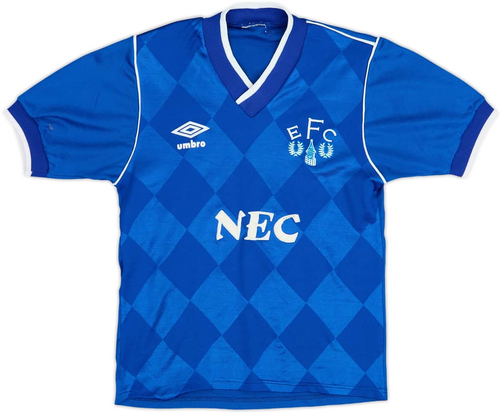 1986-89 Everton Home Shirt - 4/10 - (M.Boys)