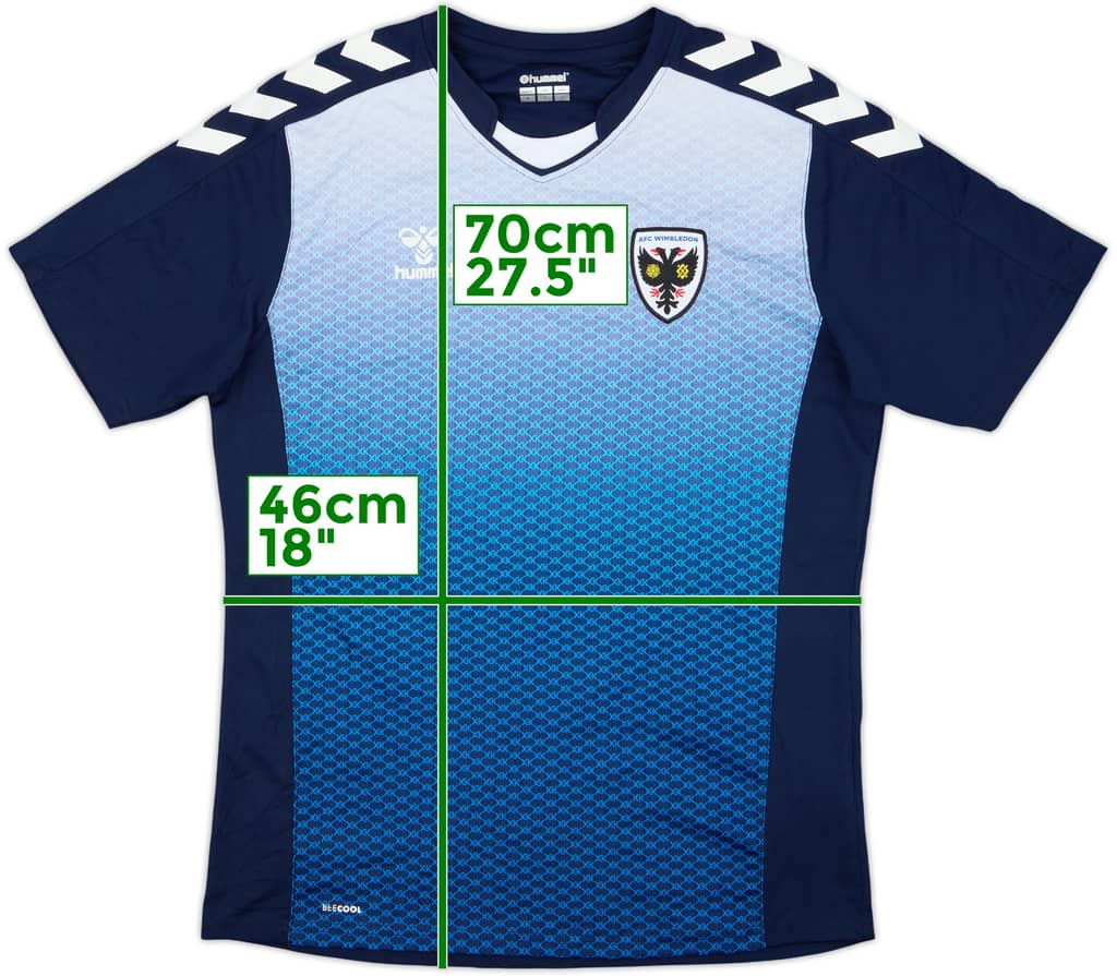 2022-23 Wimbledon Hummel Pre-Match Training Shirt - 10/10 - (M)