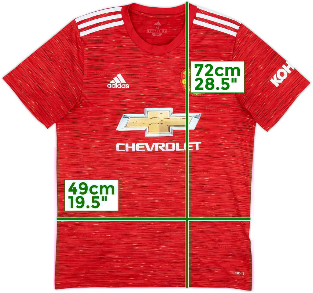 2020-21 Manchester United Home Shirt - 5/10 - (M)