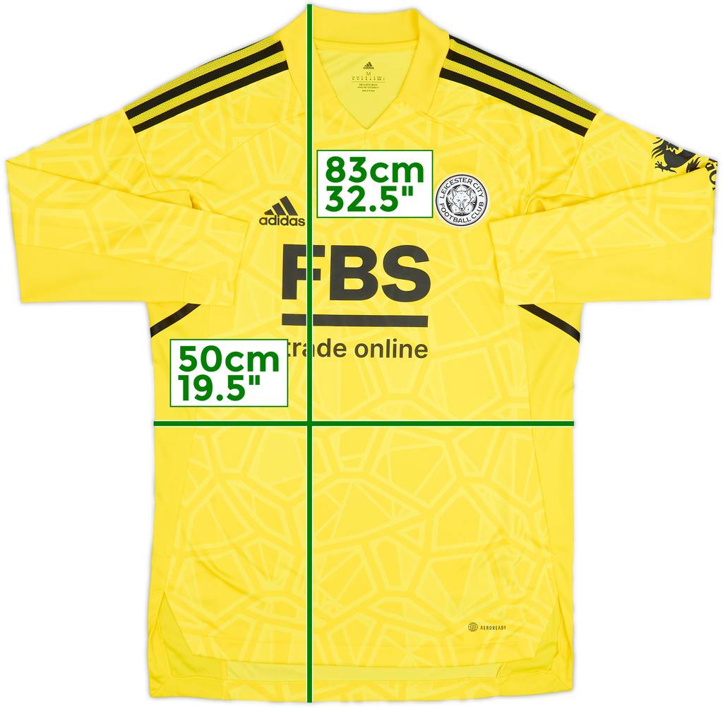 2022-23 Leicester City GK Shirt - 10/10 - (M)