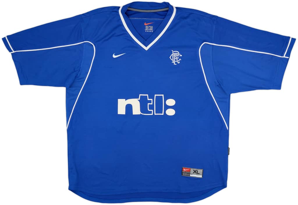 1999-01 Rangers Camiseta Local - 8/10 - (XL)