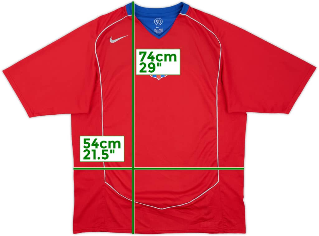 2004-05 Steaua Bucharest Home Shirt - 9/10 - (L)