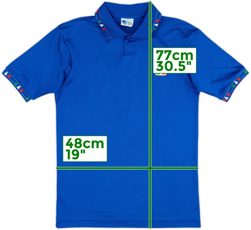 1992-93 Italy Home Shirt - 8/10 - (L)