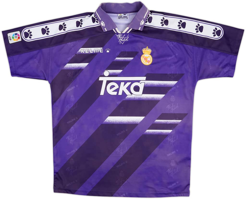 1994-96 Real Madrid Away Shirt - 5/10 - (M)