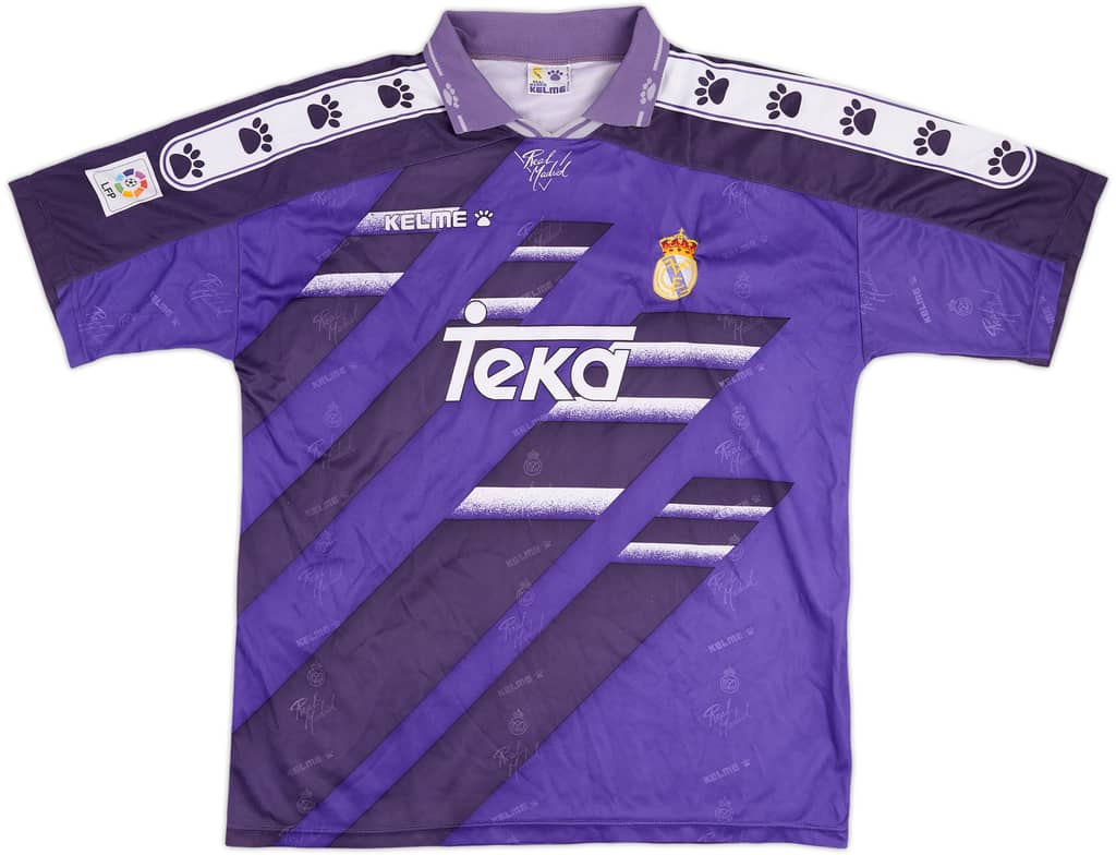 1994-96 Real Madrid Away Shirt - 6/10 - (XXL)