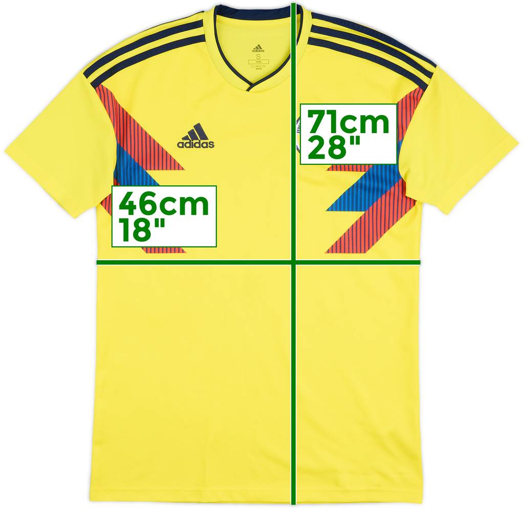 2018-19 Colombia Home Shirt - 8/10 - (S)
