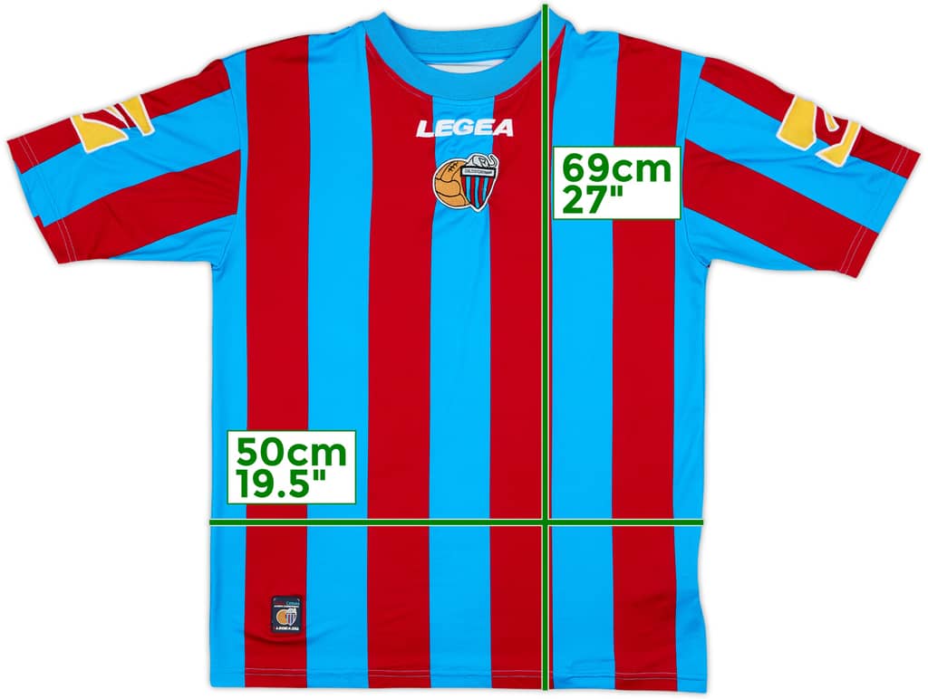 2008-10 Catania Home Shirt - 9/10 - (M)