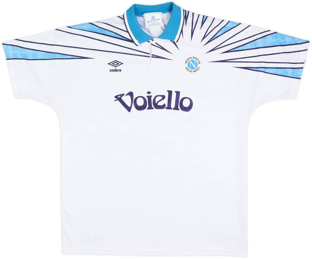 1991-93 Napoli Away Shirt - 8/10 - (XXL)