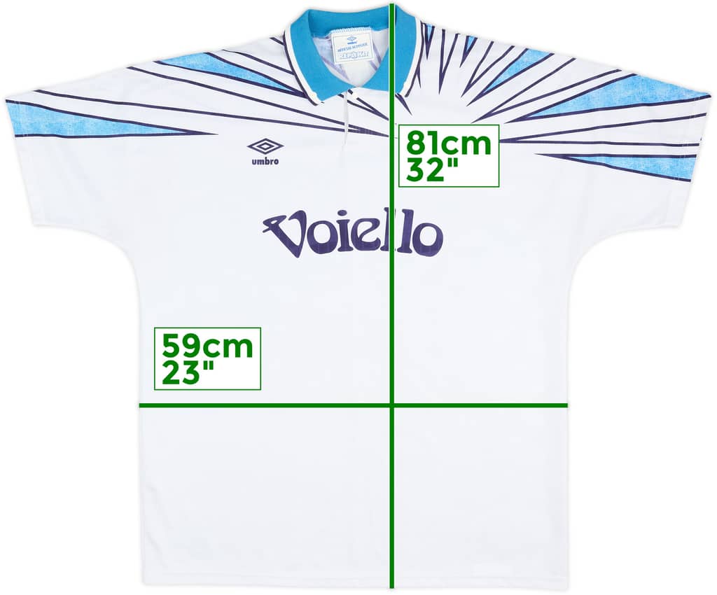 1991-93 Napoli Away Shirt - 8/10 - (XXL)